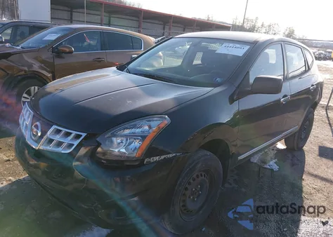 2015 Nissan Rogue Select S from USA, damaged, VIN JN8AS5MV3FW754960